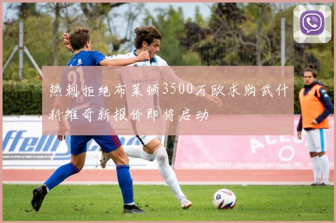 热刺拒绝布莱顿3500万欧求购武什科维奇新报价即将启动